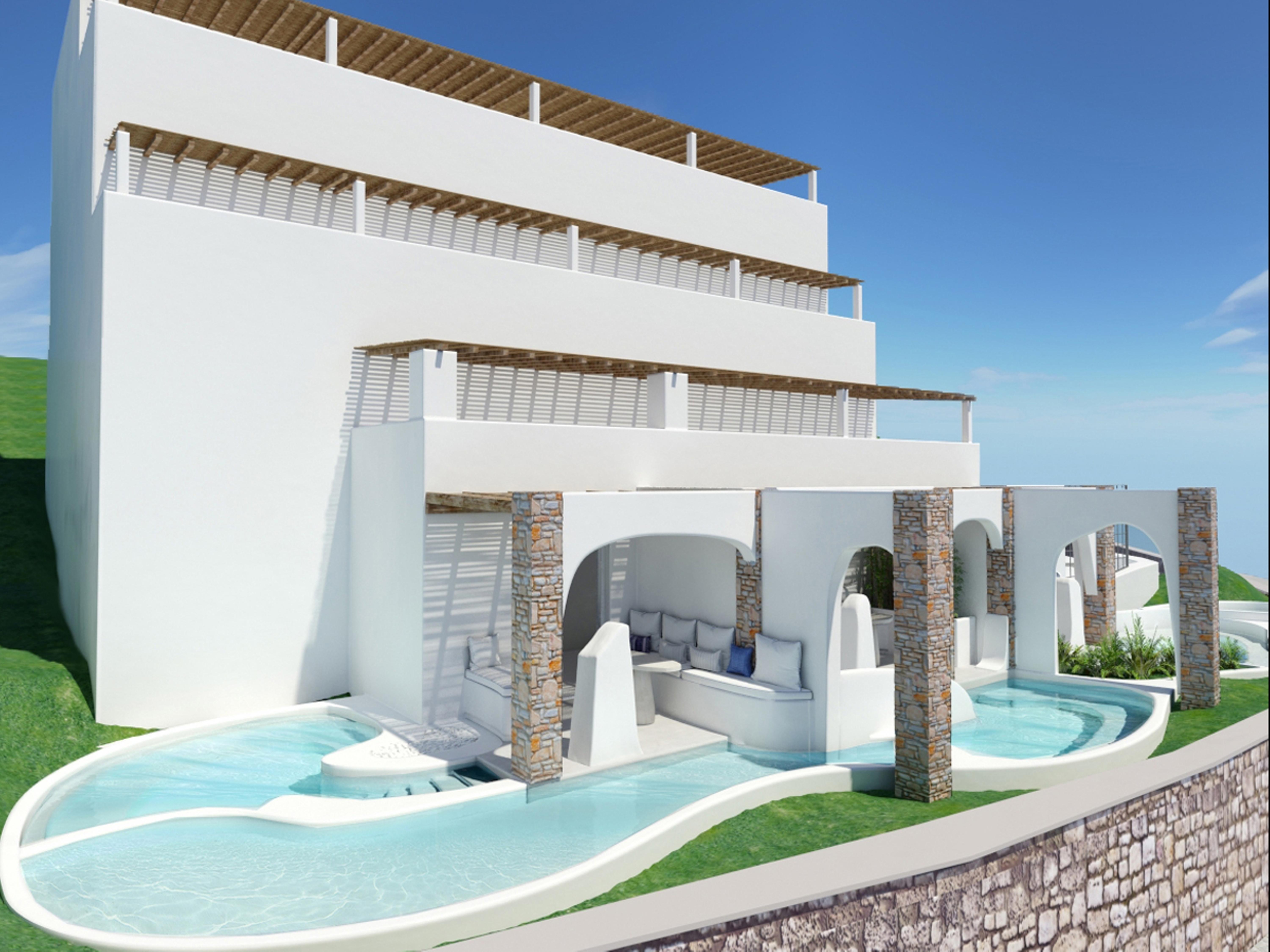 Aloni Hotel & Suites Писо Ливади Екстериор снимка